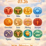 Napi horoszkóp 03.26 rr
