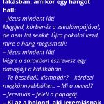 Vicc: A betörő éjszaka matat a sötét lakásban, amikor egy hangot hall: a betörő