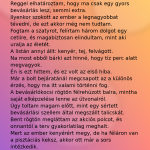 Reggel elhatároztam bevásárlás