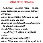 A szőke nő megérkezik a Mennyország kapujához, ahol Szent Péter fogadja. szőke nő megérkezik