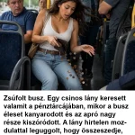 Vicc: Zsúfolt busz. Egy csinos lány keresett valamit a pénztárcájában Vicc-Zsufolt-busz-Egy-csinos-lany-keresett-valamit-a-penztarcajaban